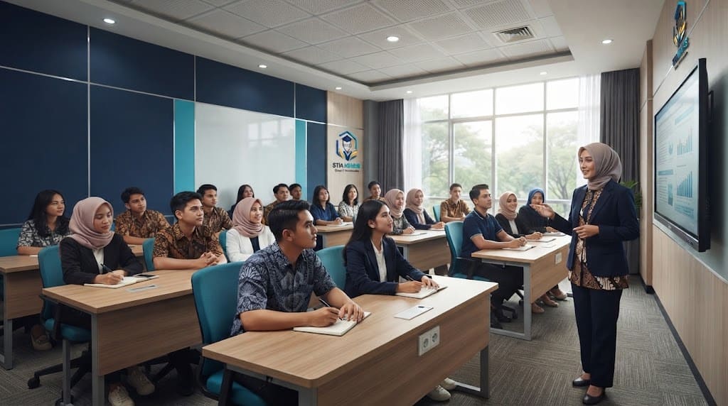 mahasiswa di kelas